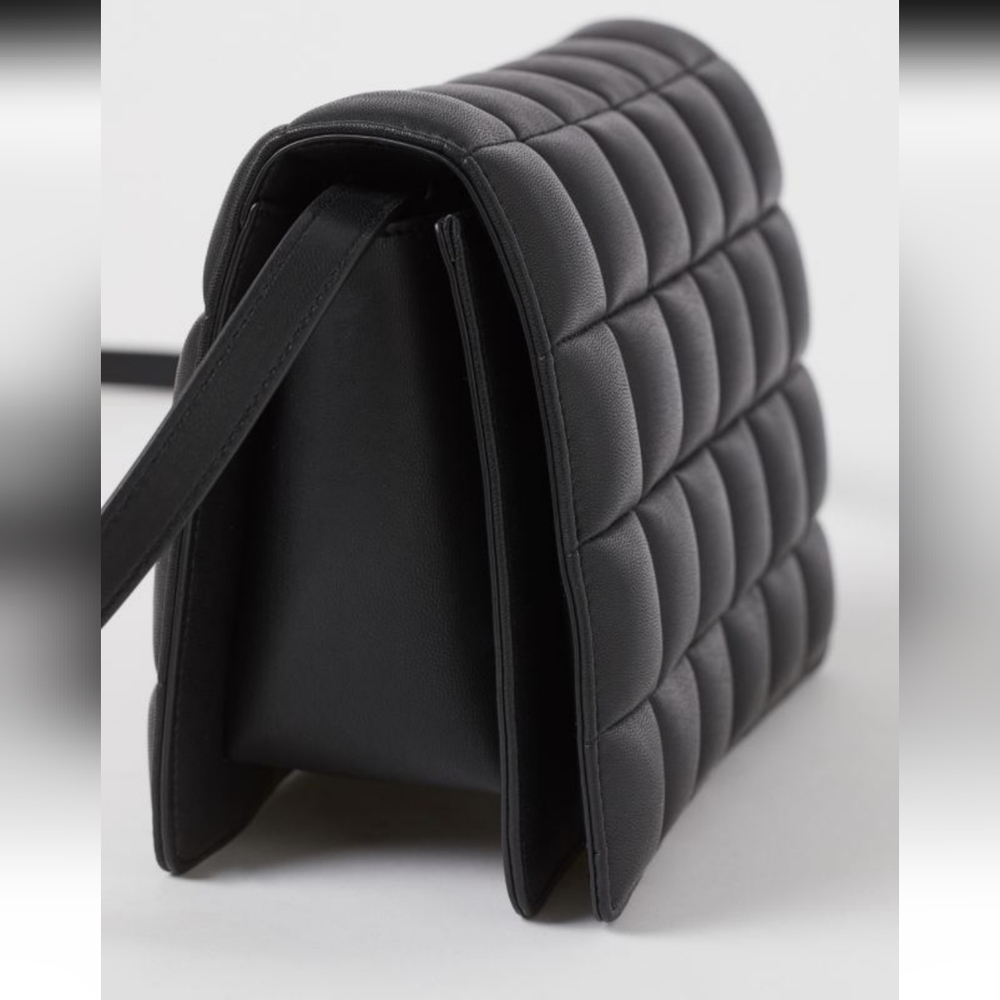 H&M Black Puff Shoulder Crossbody purse - Picture 2 of 16